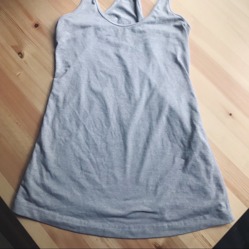 Lululemon Grey Racerback Tank